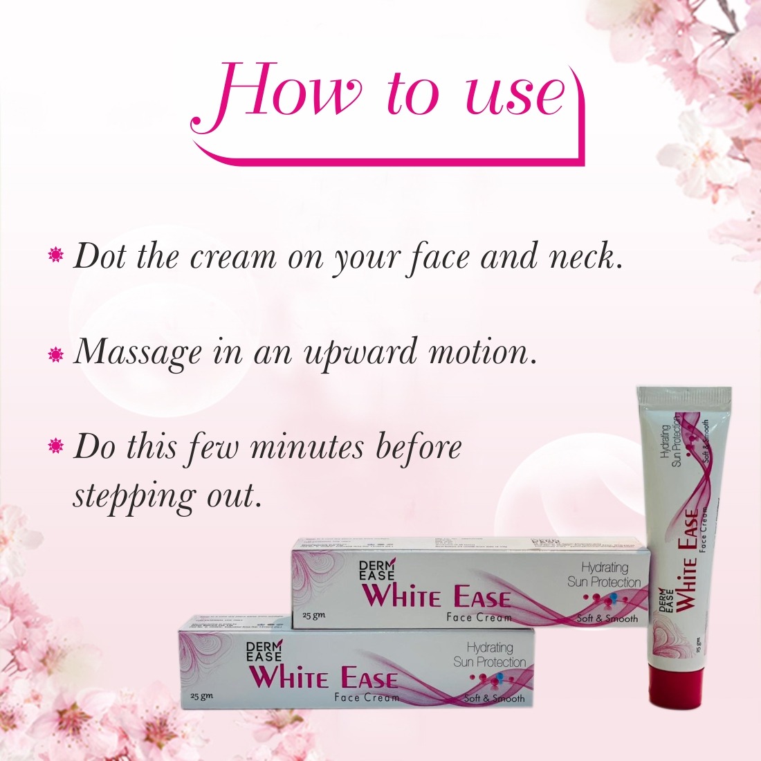 DERM EASE White Ease Face Cream