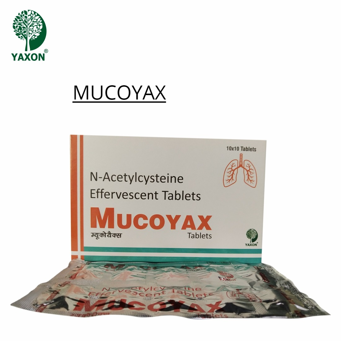 YAXON Mucoyax Effervescent Tablets