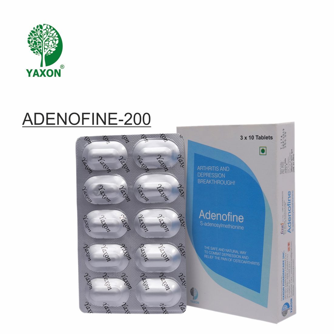 YAXON ADENOFINE 200 Tablets