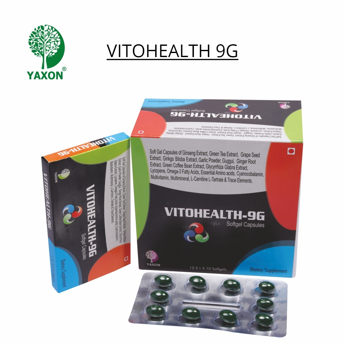 YAXON VITOHEALTH 9G Softgel Capsules