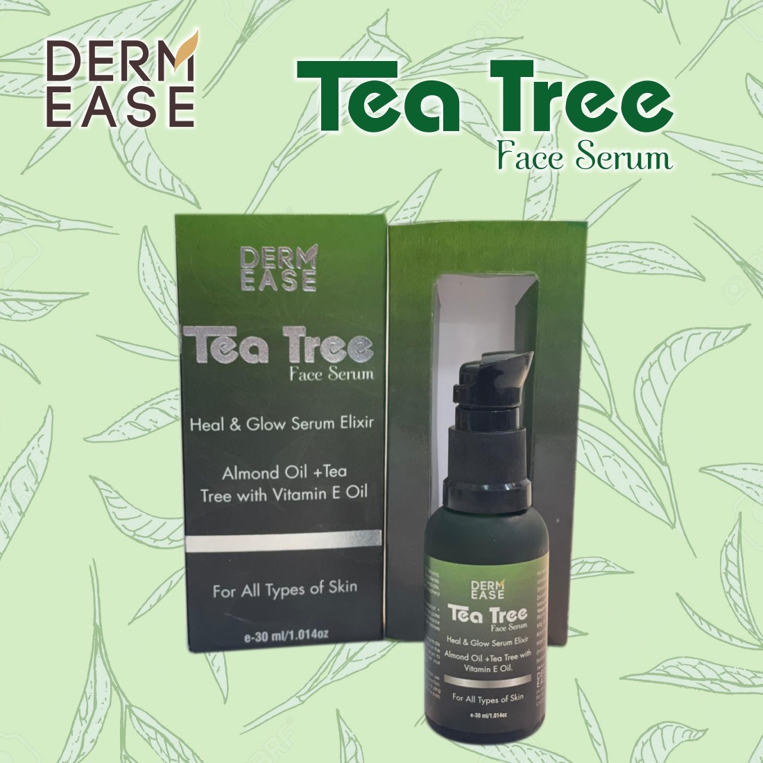 DERM EASE Tea Tree Face Serum