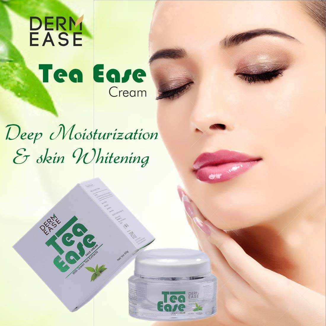 DERM EASE Tea Ease Green Tea Face Cream