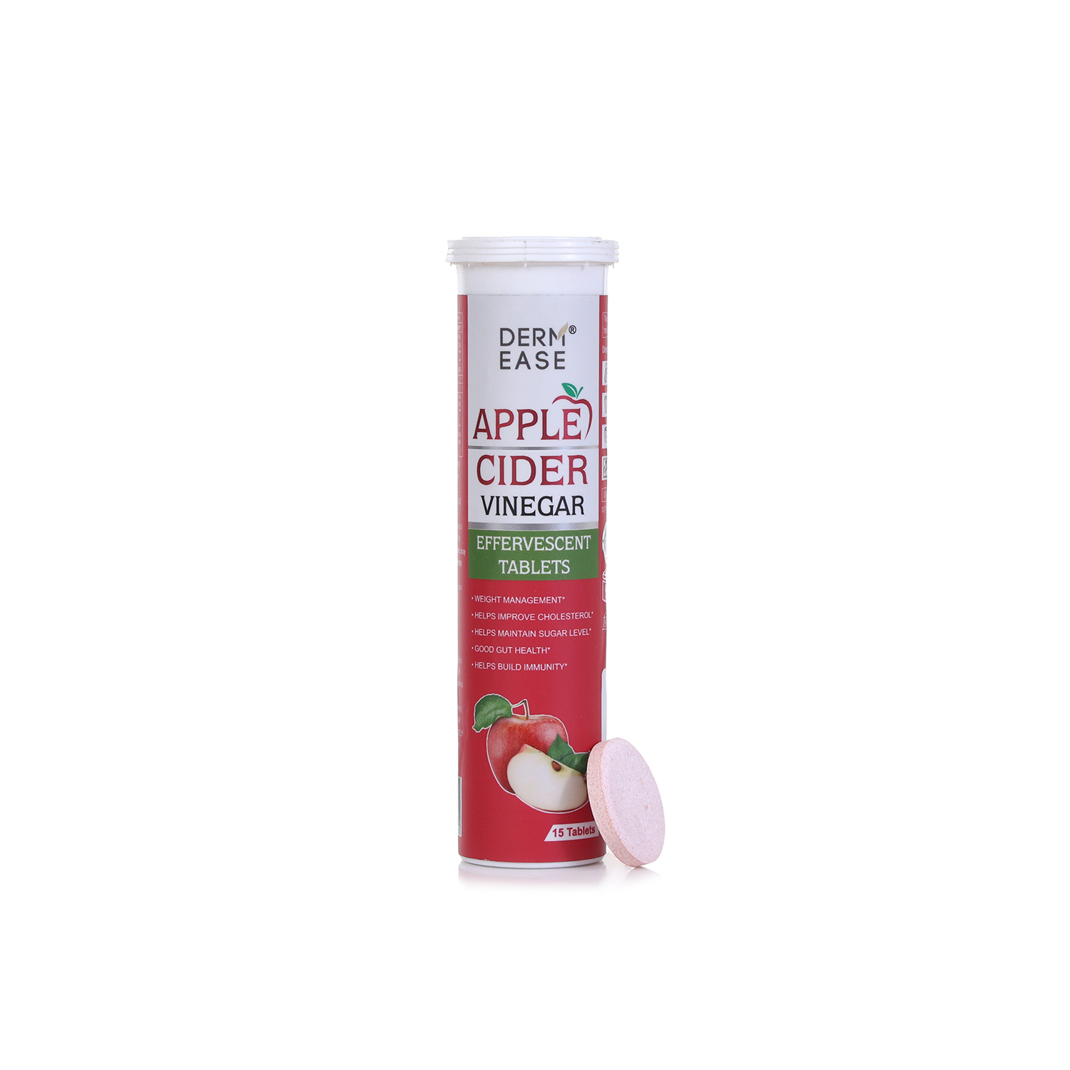 DERM EASE APPLE CIDER  EFFERVECENT  TABLET  