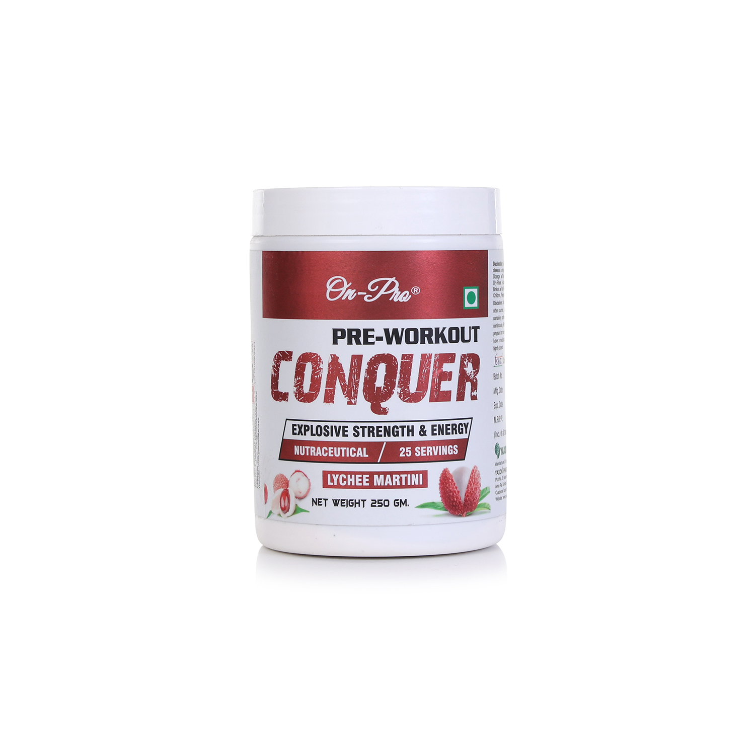 ON PRO PRE WORKOUT CONQUER