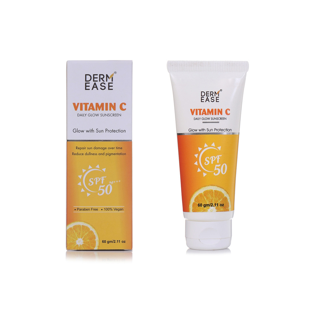 DERM EASE VITAMINC DAILY GLOW SUNSCREEN