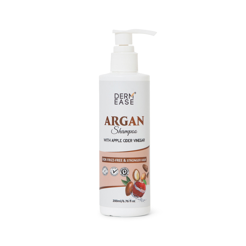 DERM EASE ARGAN SHAMPOO WITH APPLE CIDER VINEGAR