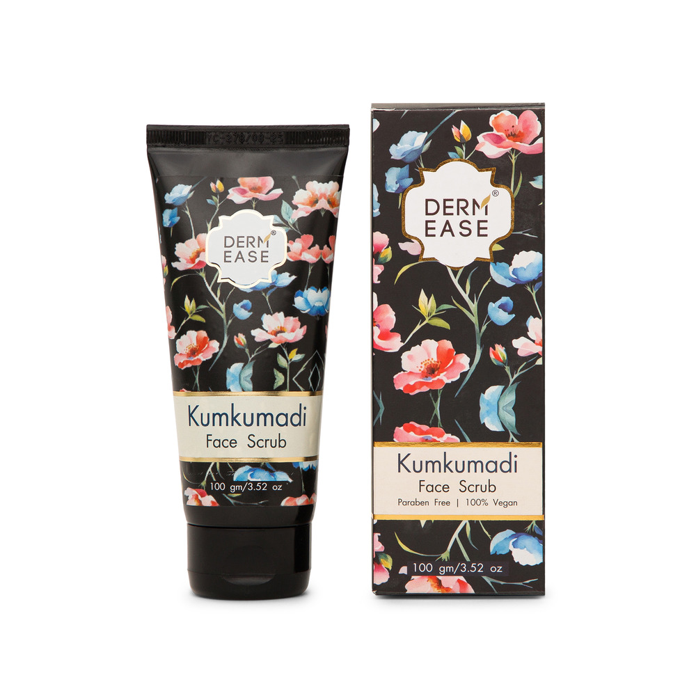 DERM EASE KUMKUMADI FACE SCRUB