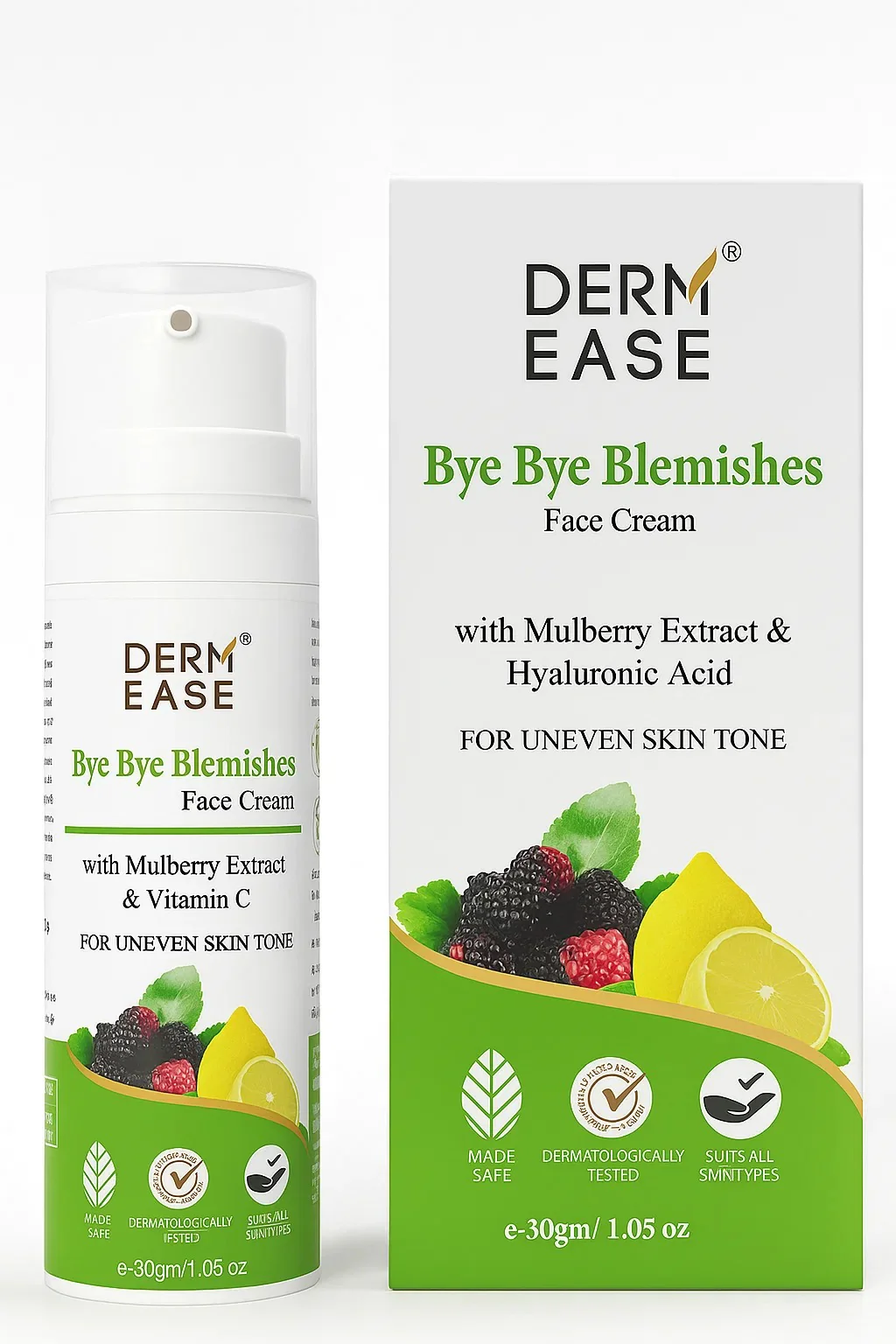 DERM EASE BYE BYE BLEMISHES FACE CREAM