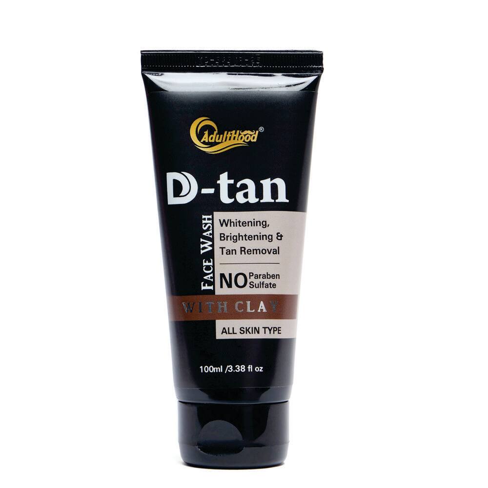 D-TAN WITH CLAY FACE WASH