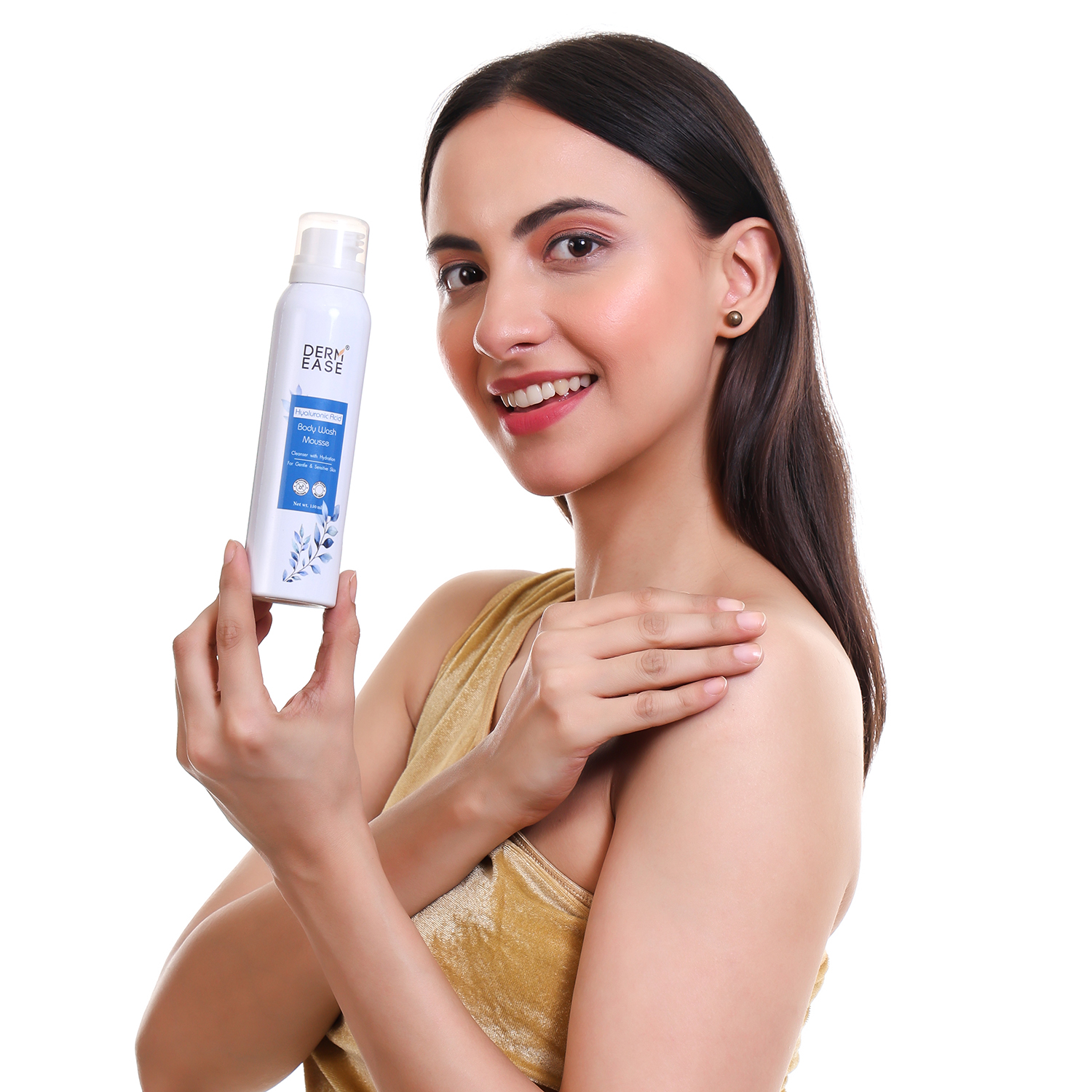 DERM EASE HYALURONIC ACID BODY WASH MOUSSE