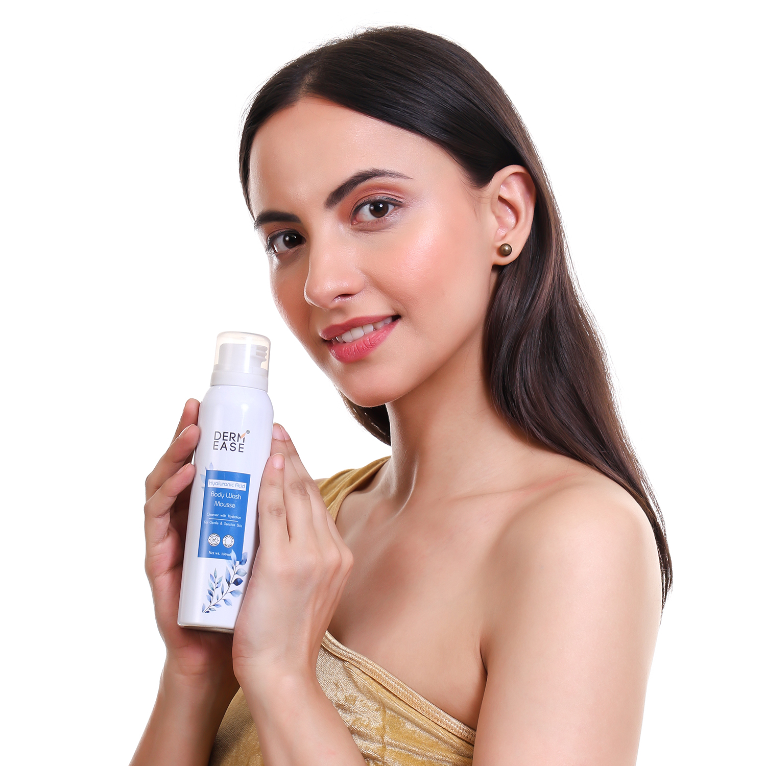 DERM EASE HYALURONIC ACID BODY WASH MOUSSE