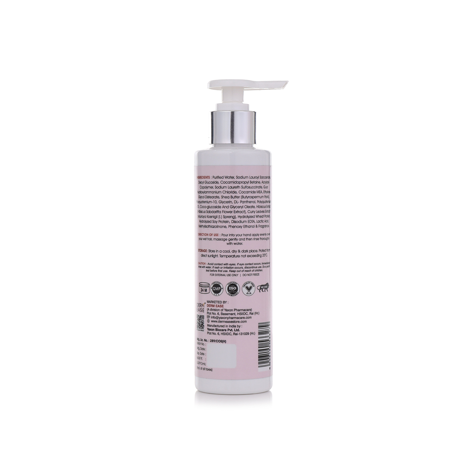 DERM EASE HIBISCUS DAMAGE REPAIR SHAMPOO