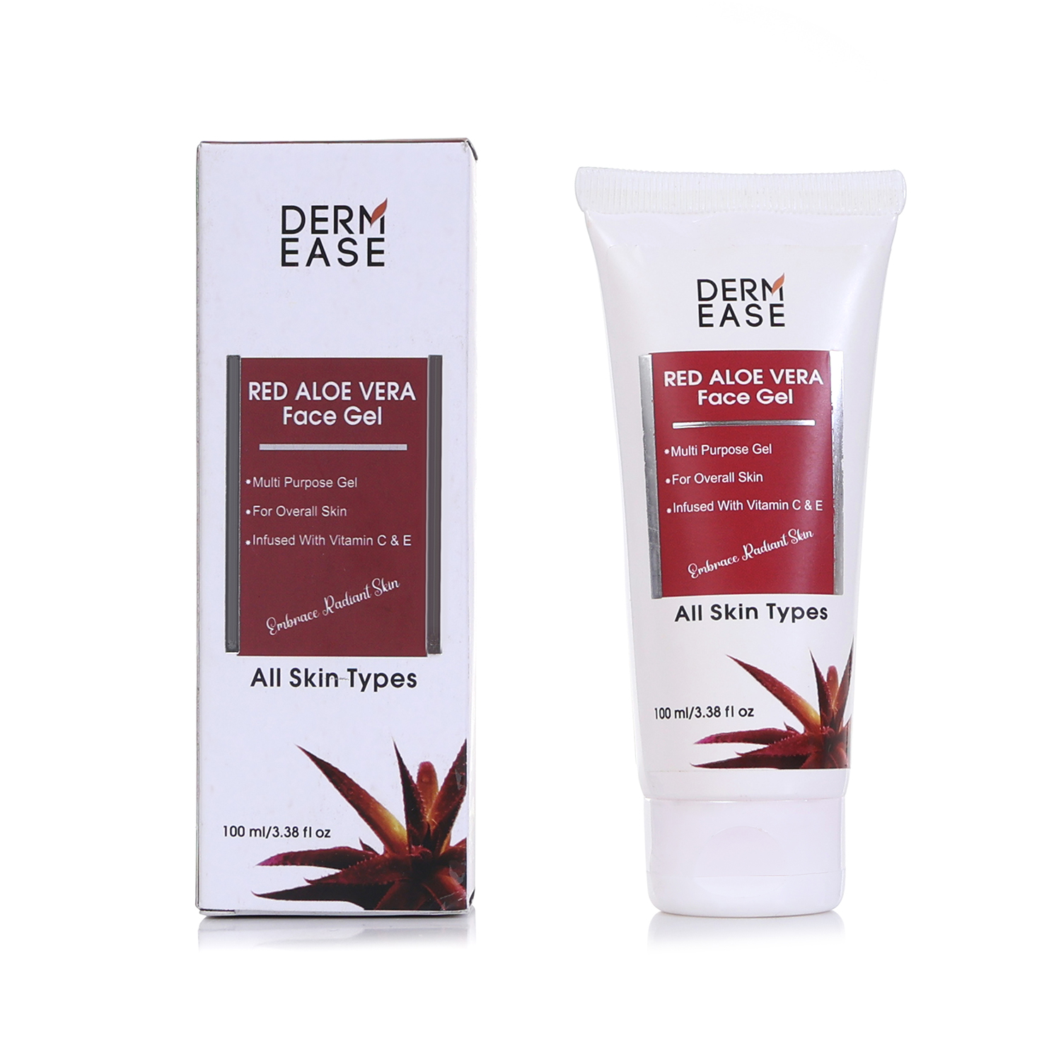 DERM EASE RED ALOE VERA GEL