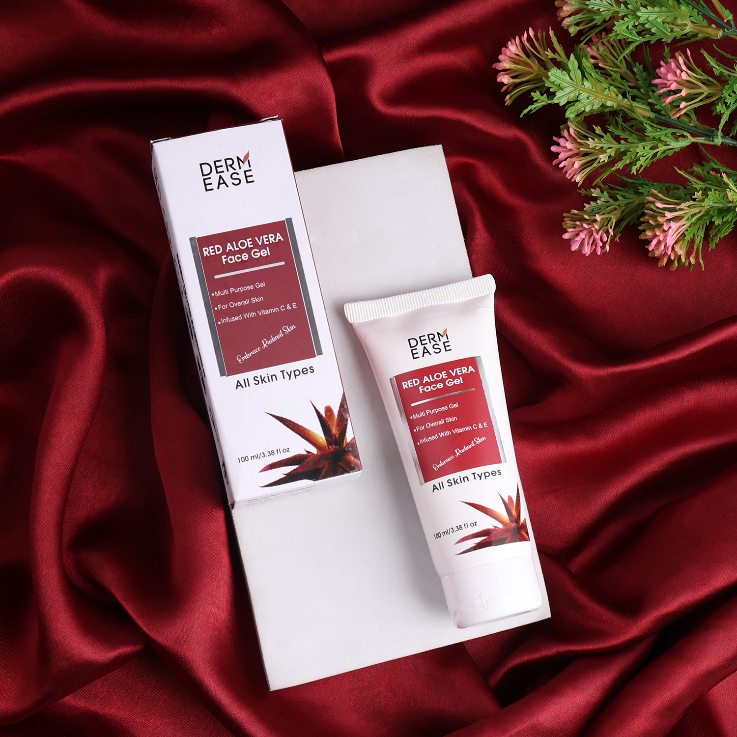 DERM EASE RED ALOE VERA GEL