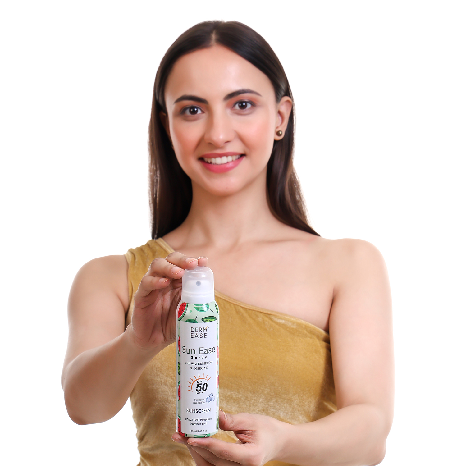 SUN EASE SPRAY WITH WATER MELON AND OMEGA 3 SPF 50 PA+++
