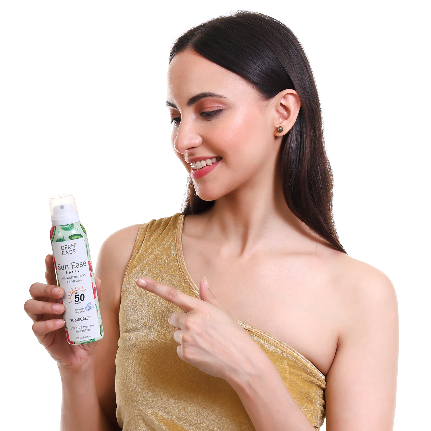 SUN EASE SPRAY WITH WATER MELON AND OMEGA 3 SPF 50 PA+++