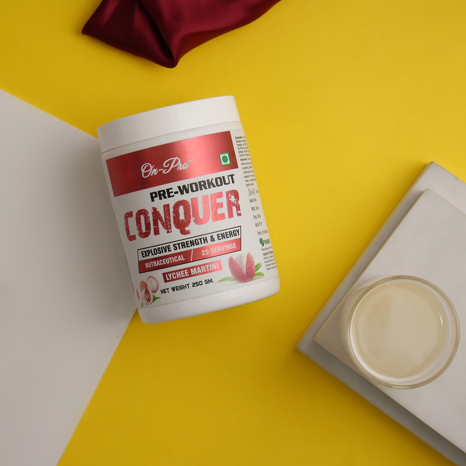 ON PRO PRE WORKOUT CONQUER