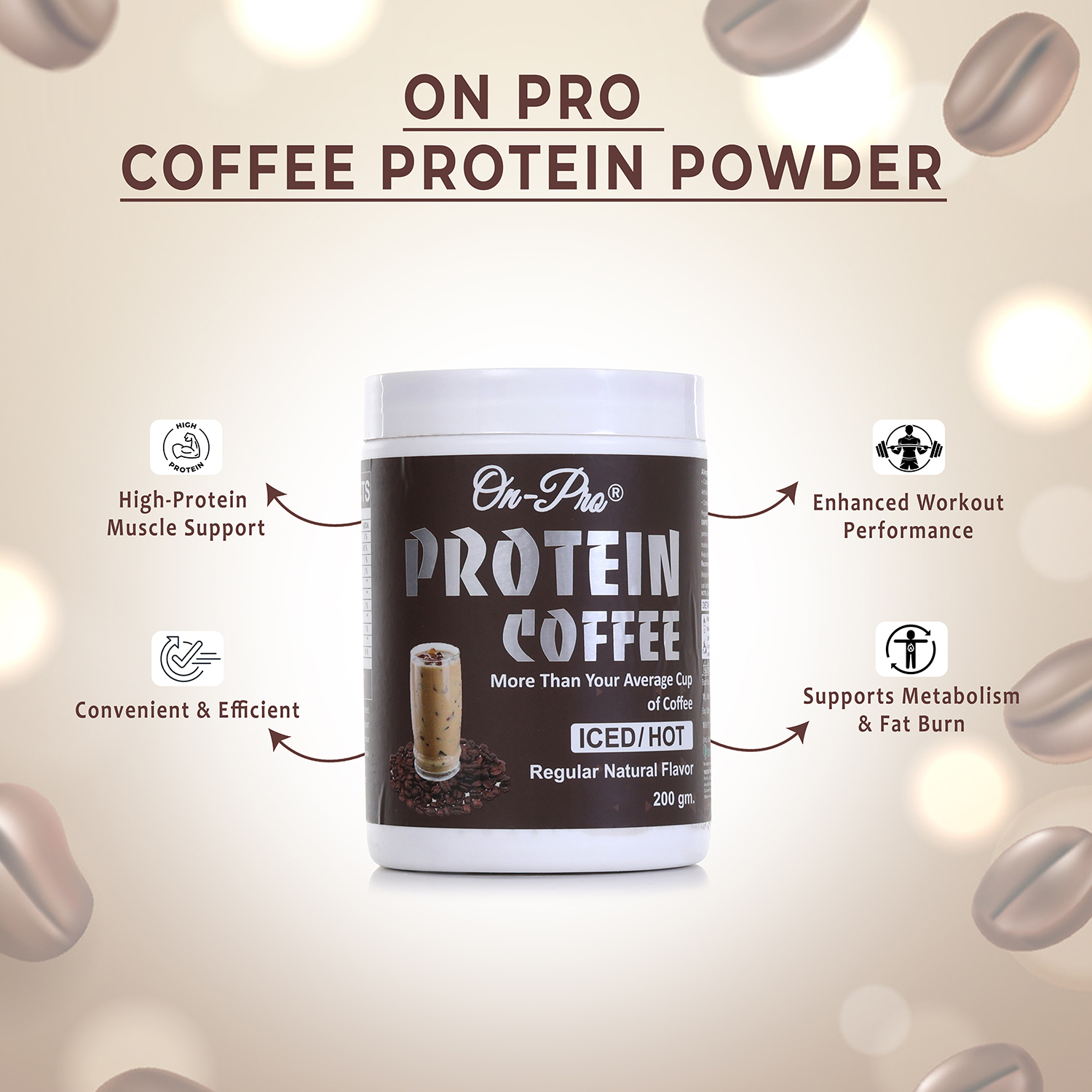 ON PRO COFFEE PROTEIN POWDER
