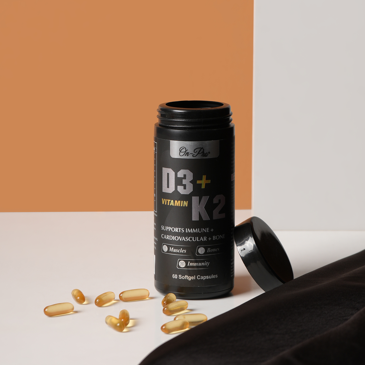 ON PRO VITAMIN K2 & D3 SOFTGEL CAPSULE 