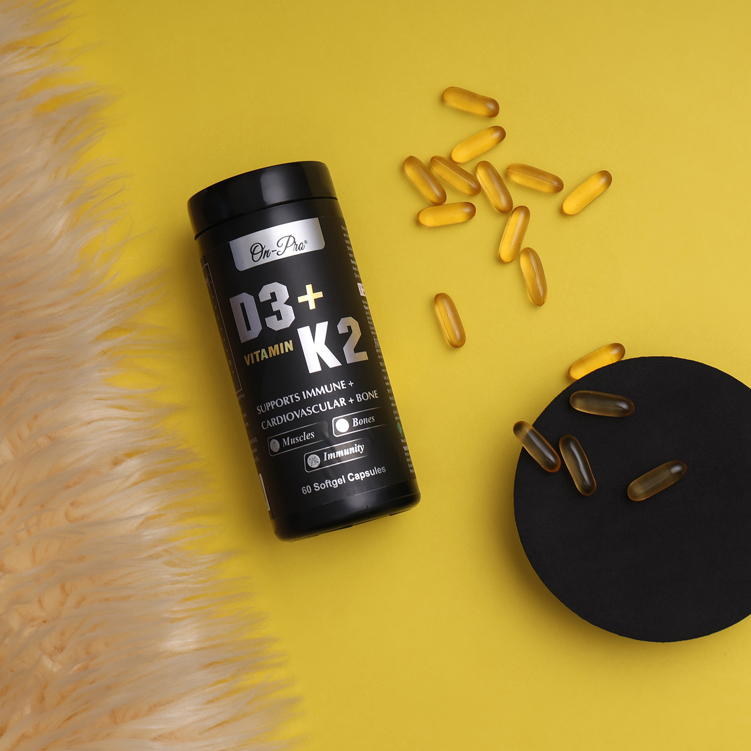 ON PRO VITAMIN K2 & D3 SOFTGEL CAPSULE 