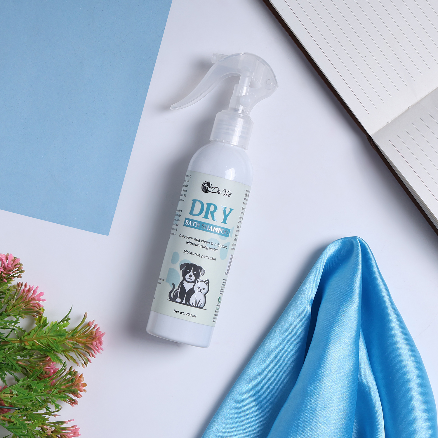 DR. VET DRY BATH SHAMPOO