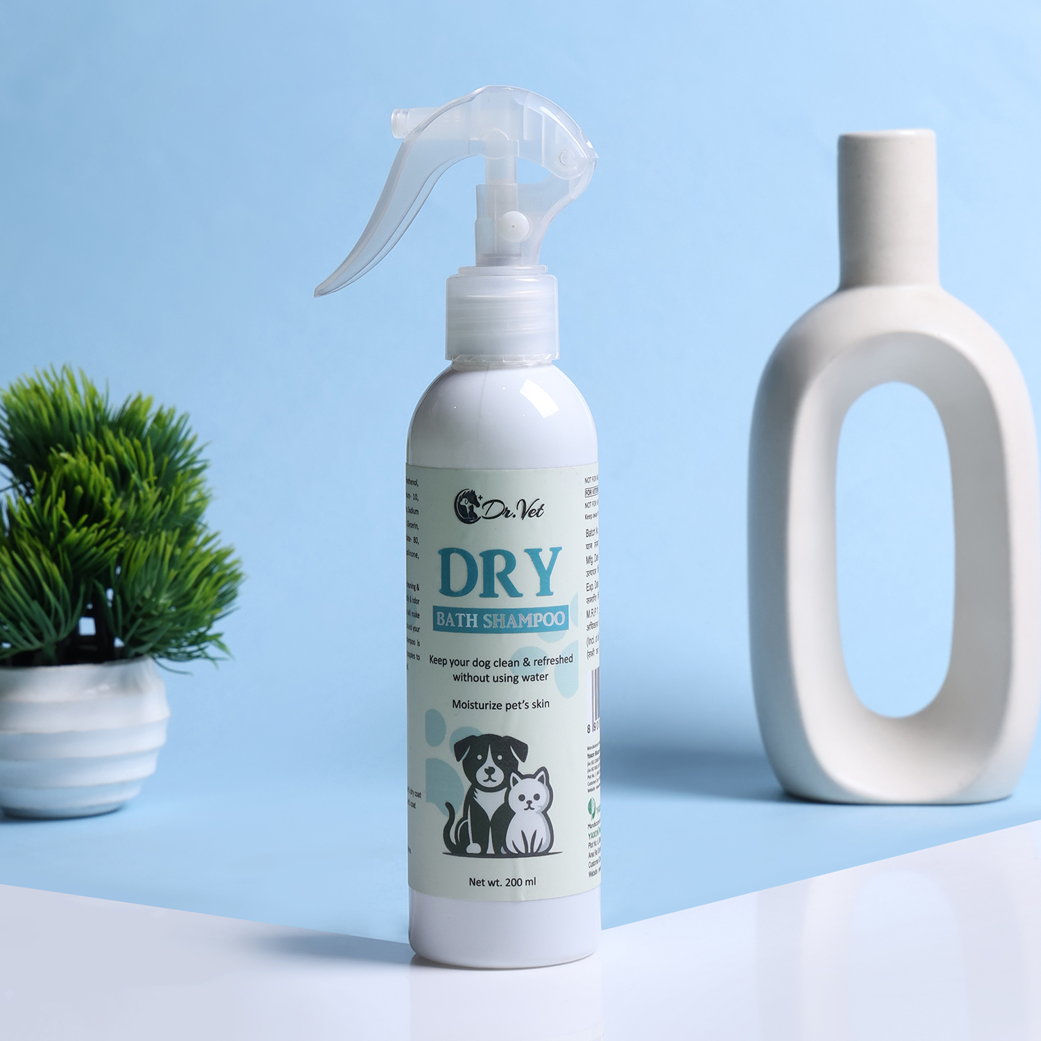 DR. VET DRY BATH SHAMPOO