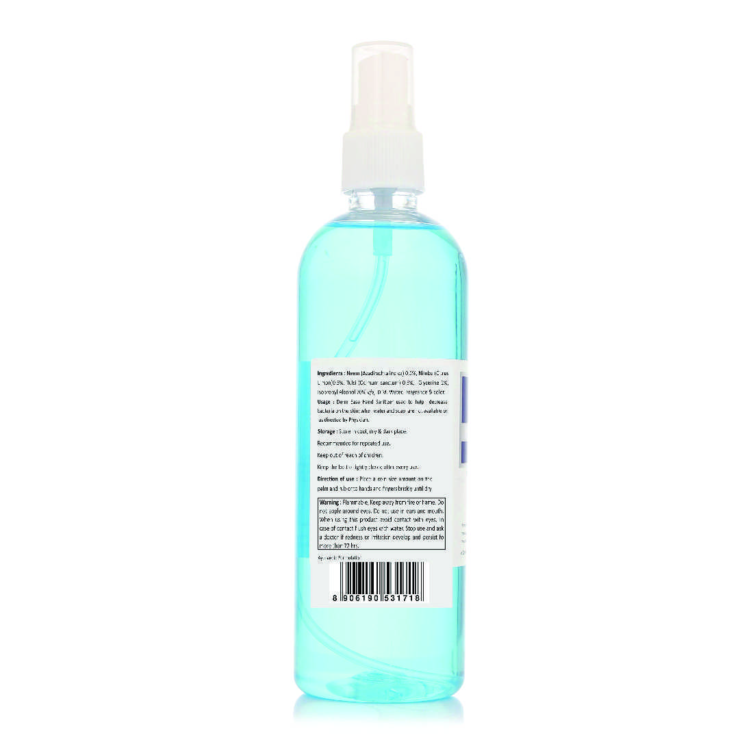 DERM EASE MIST PUMP SPRAY Hand Sanitizer 200ml