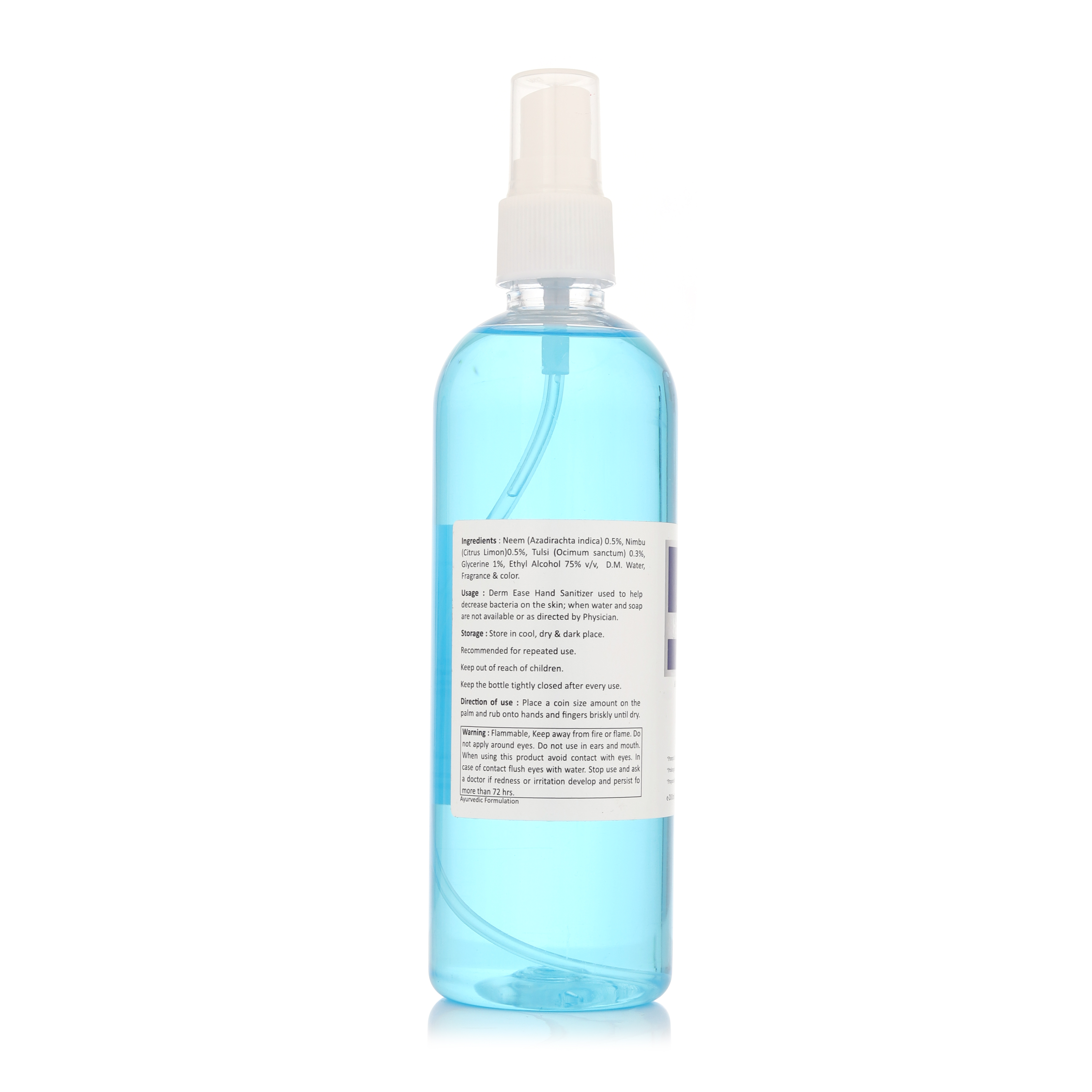 DERM EASE MIST PUMP SPRAY Hand Sanitizer 200ml