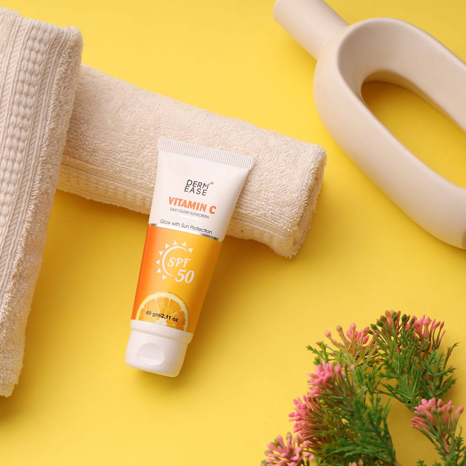 DERM EASE VITAMINC DAILY GLOW SUNSCREEN