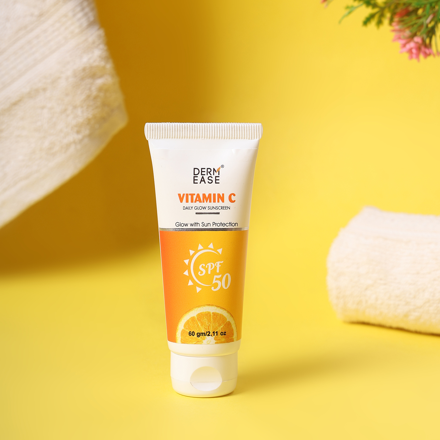 DERM EASE VITAMINC DAILY GLOW SUNSCREEN