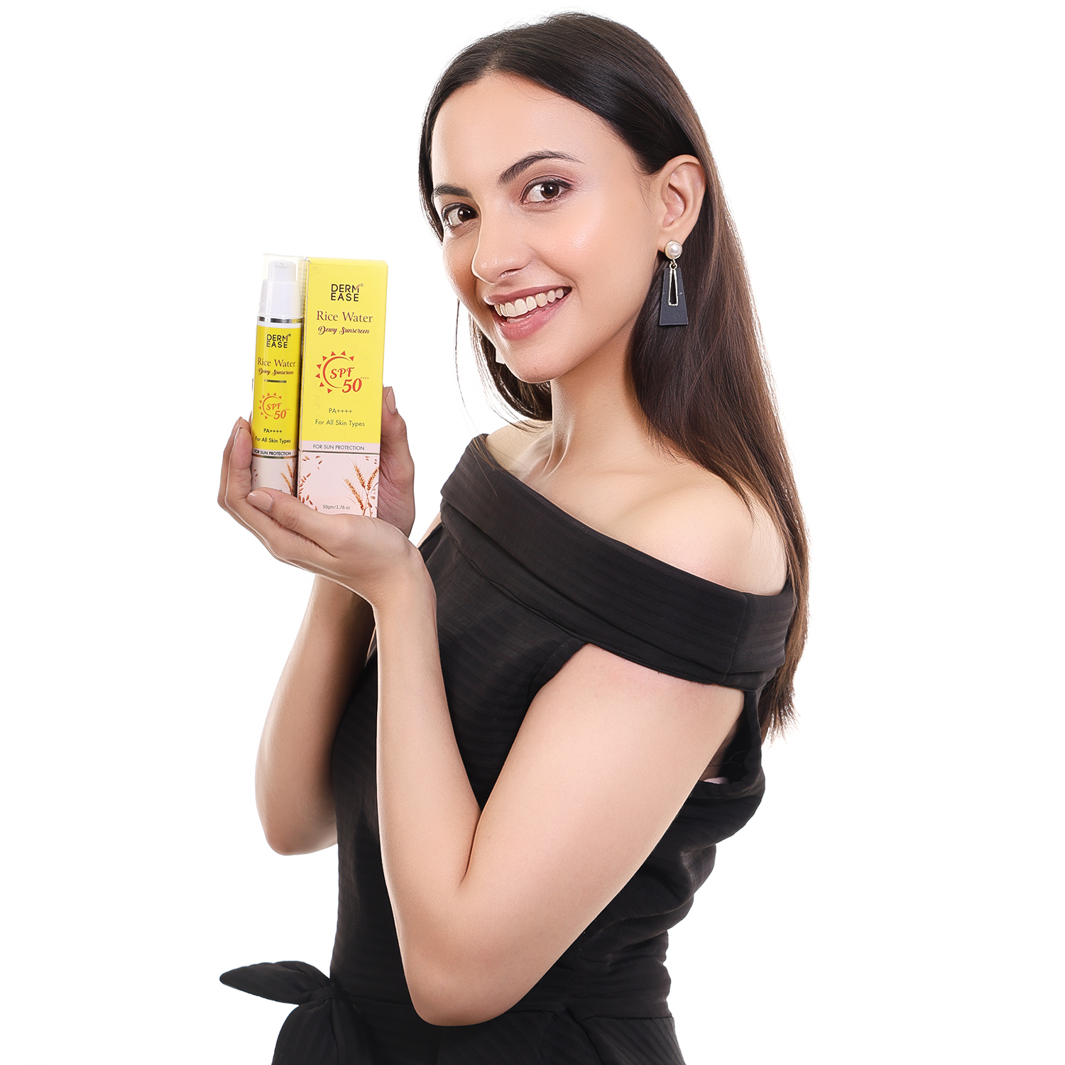 DERM EASE RICE WATER DEWY SUNSCREEN