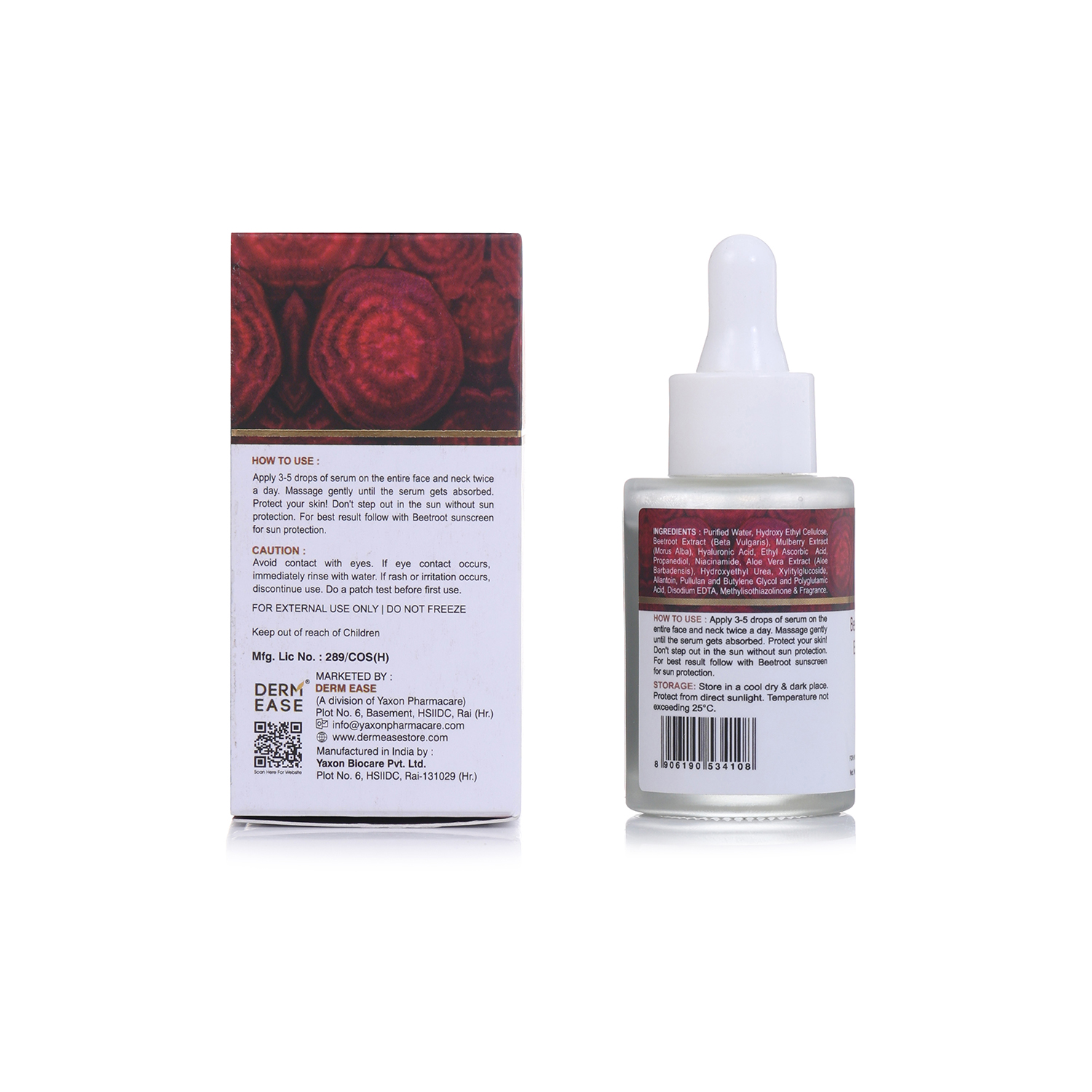 DERM EASE BEETROOT ESSENCE SERUM