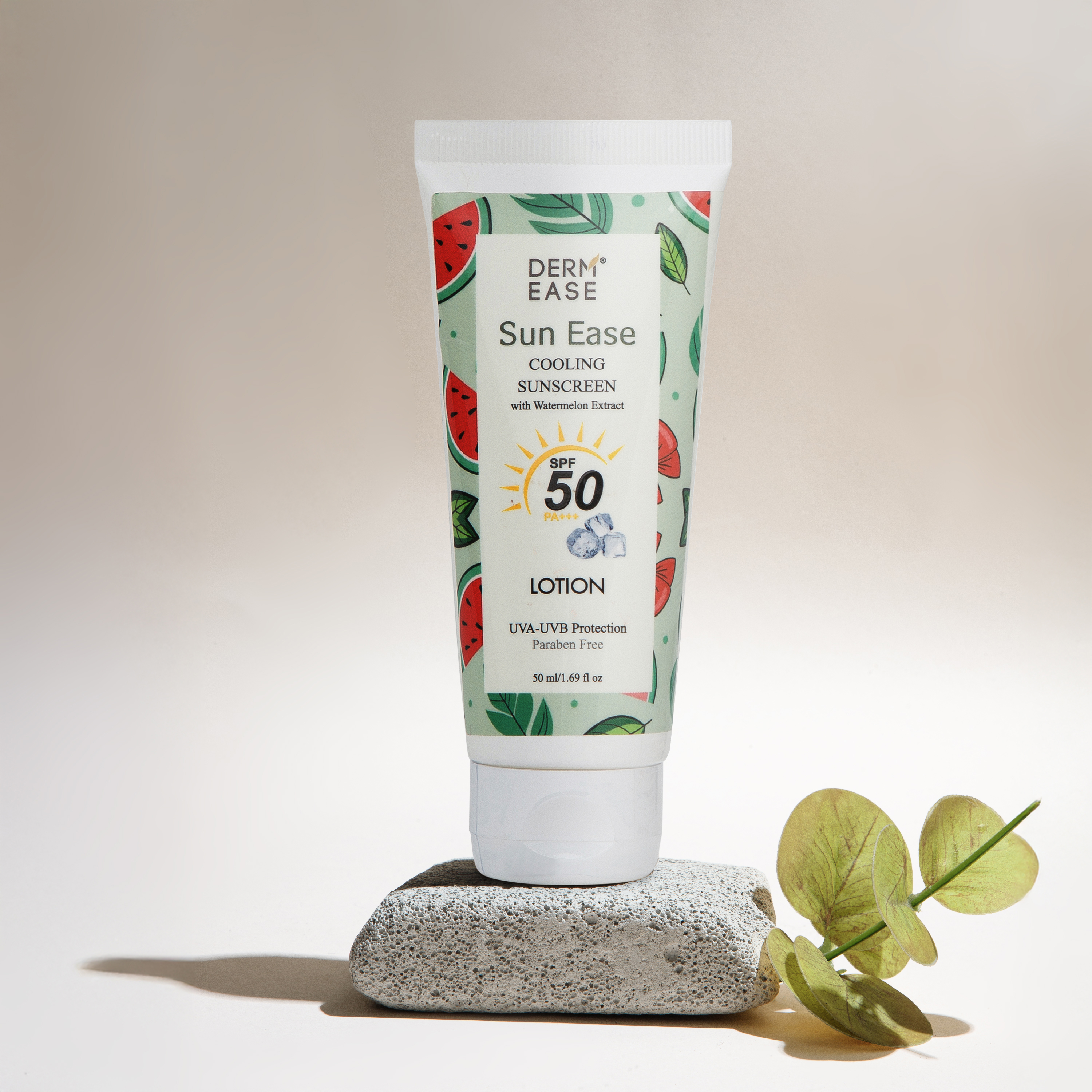 DERM EASE SUN EASE COOLING SUNSCREEN SPF 50