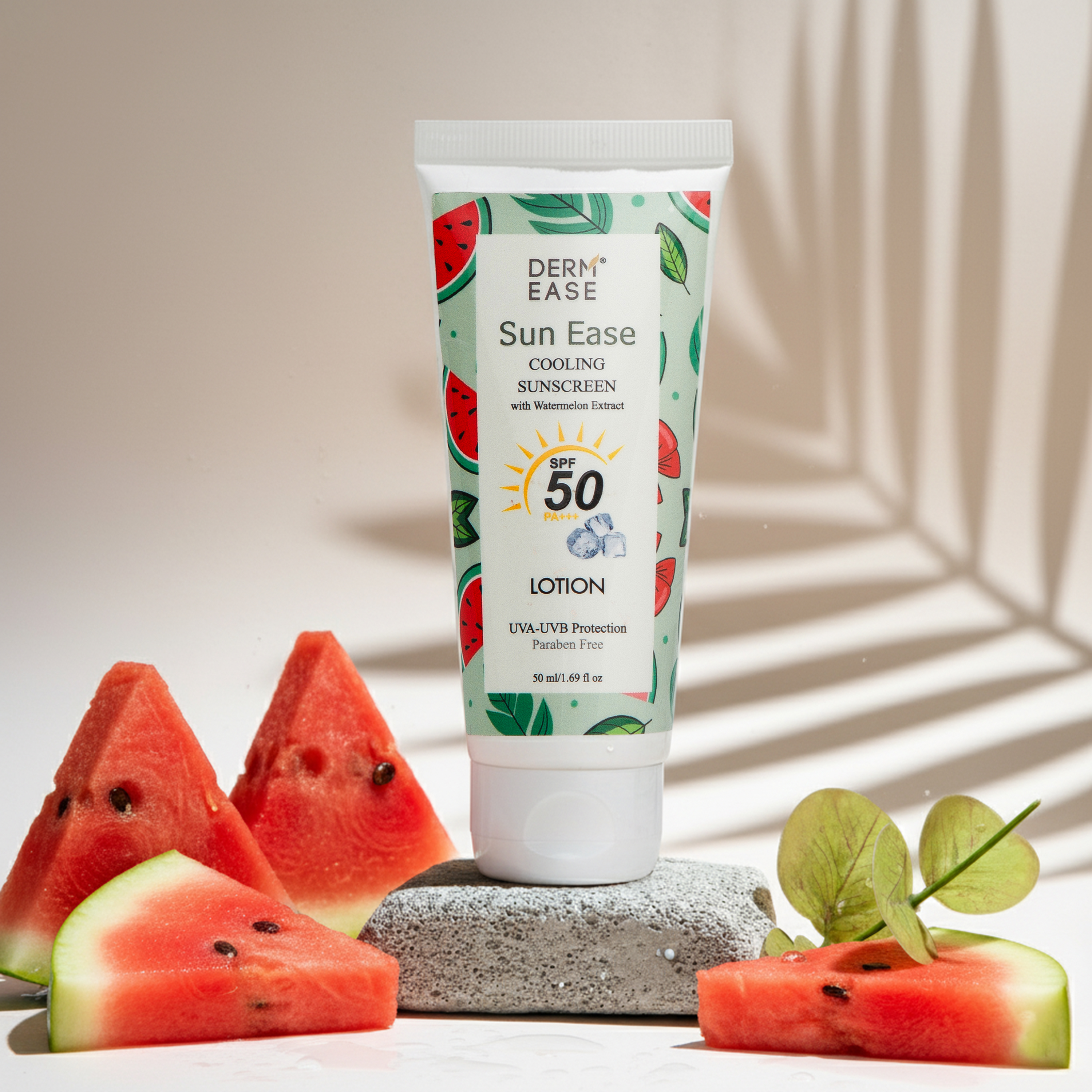 DERM EASE SUN EASE COOLING SUNSCREEN SPF 50