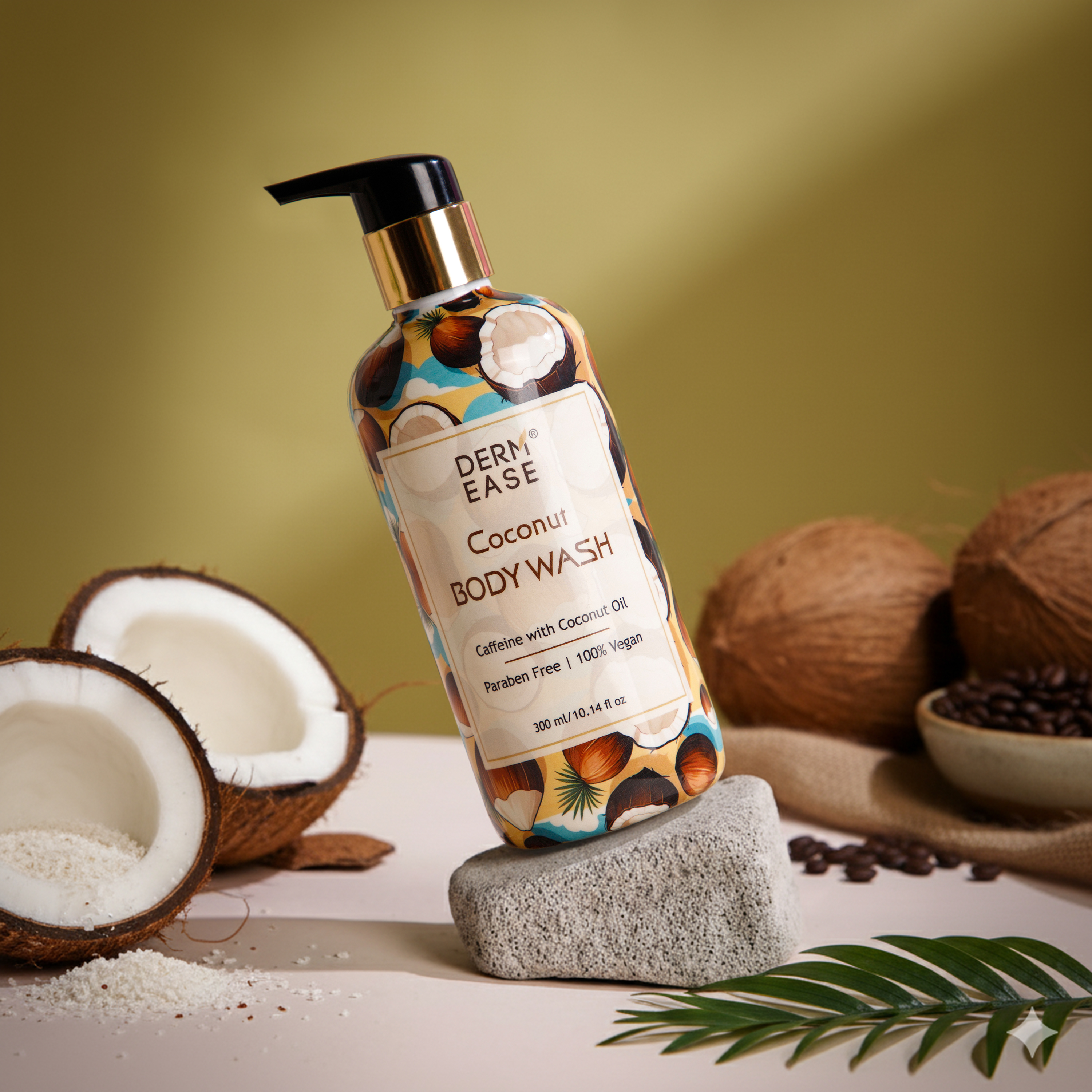 DERM EASE COCONUT BODY WASH