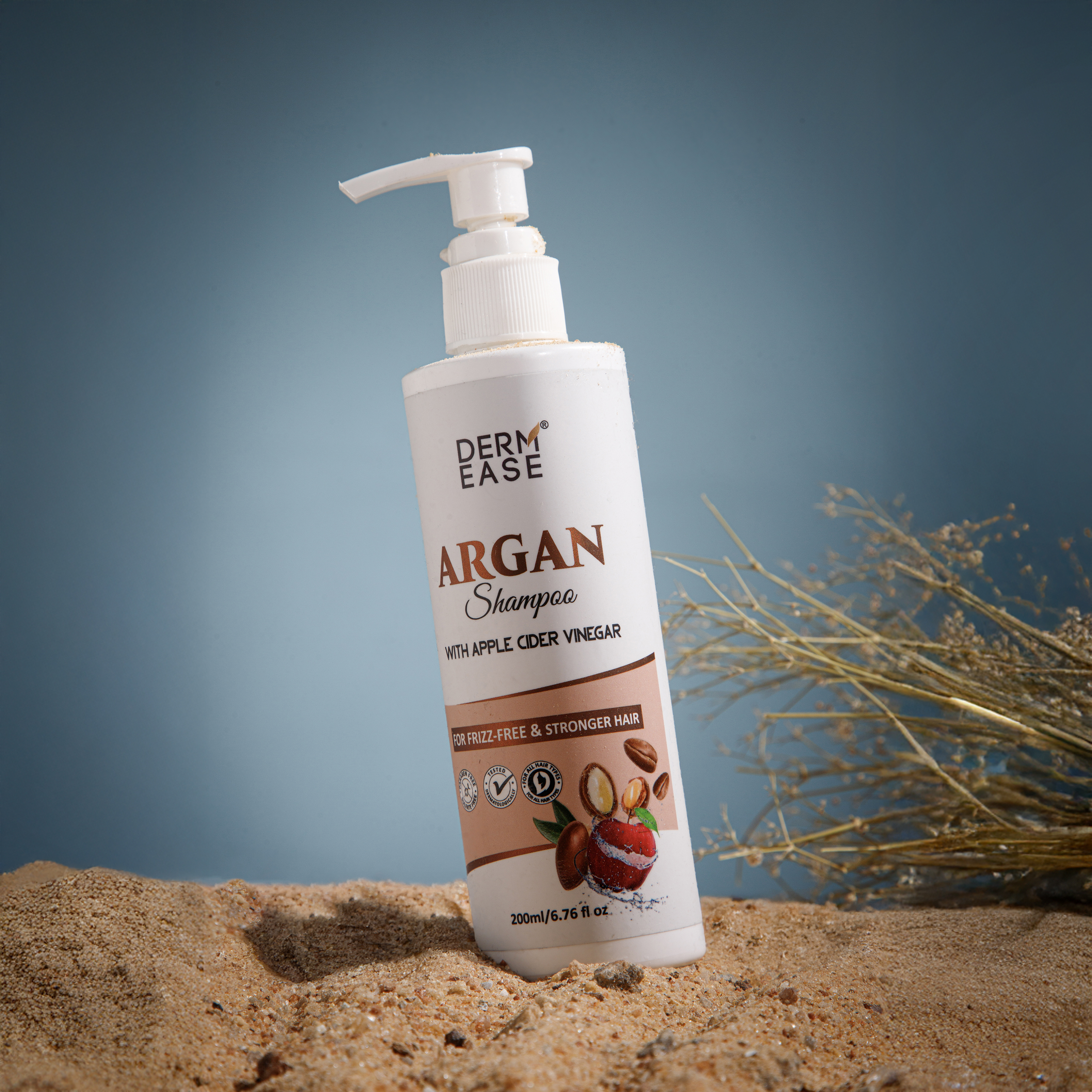 DERM EASE ARGAN SHAMPOO WITH APPLE CIDER VINEGAR