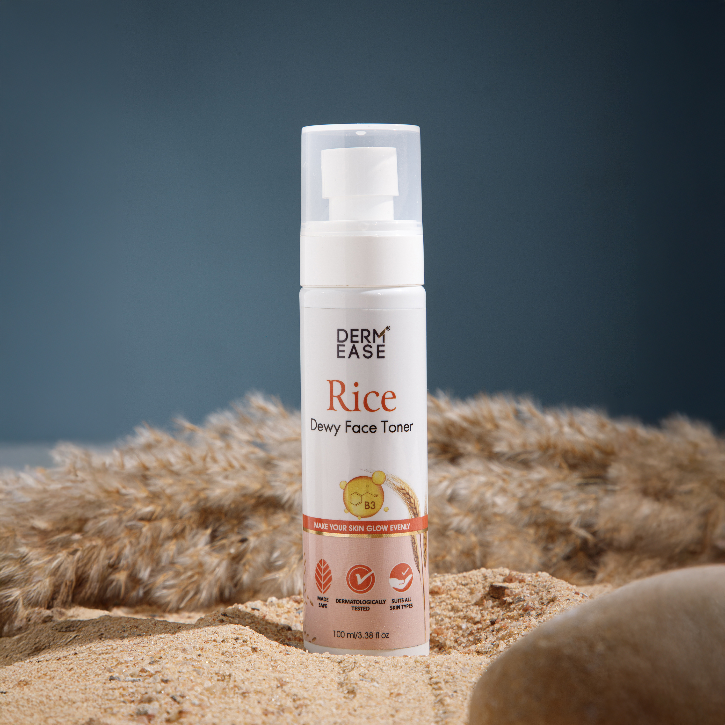 DERM EASE RICE TONER