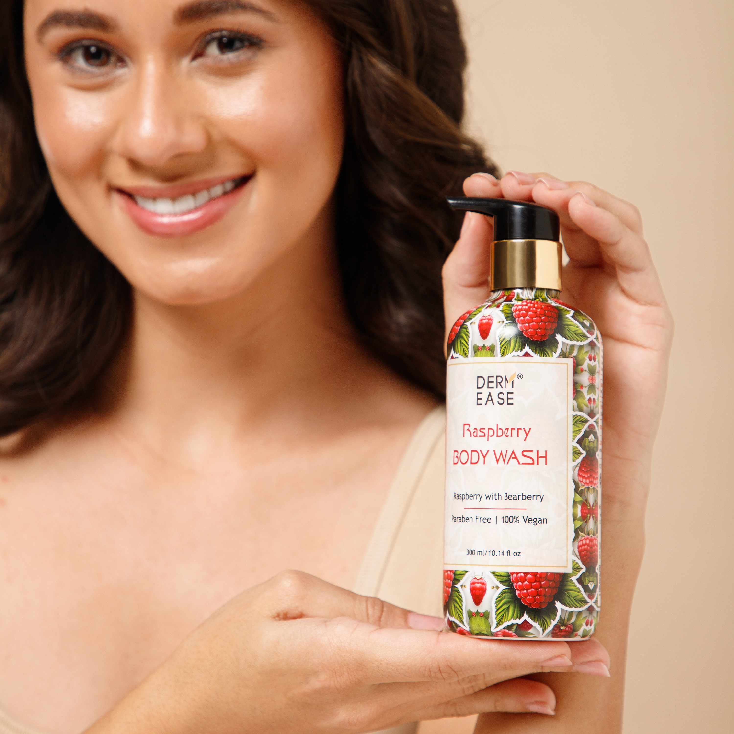 DERM EASE RASPBERRY BODY WASH