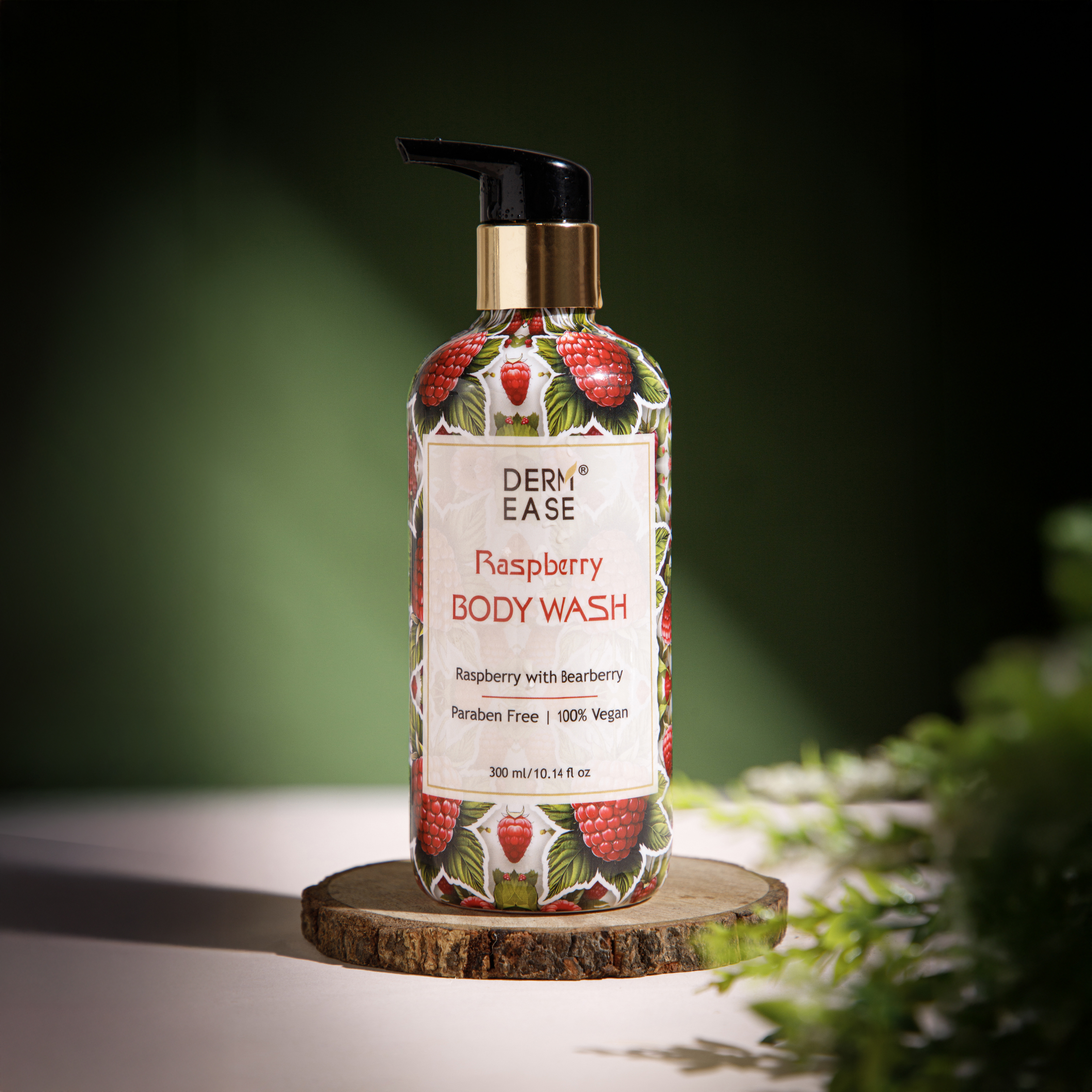 DERM EASE RASPBERRY BODY WASH