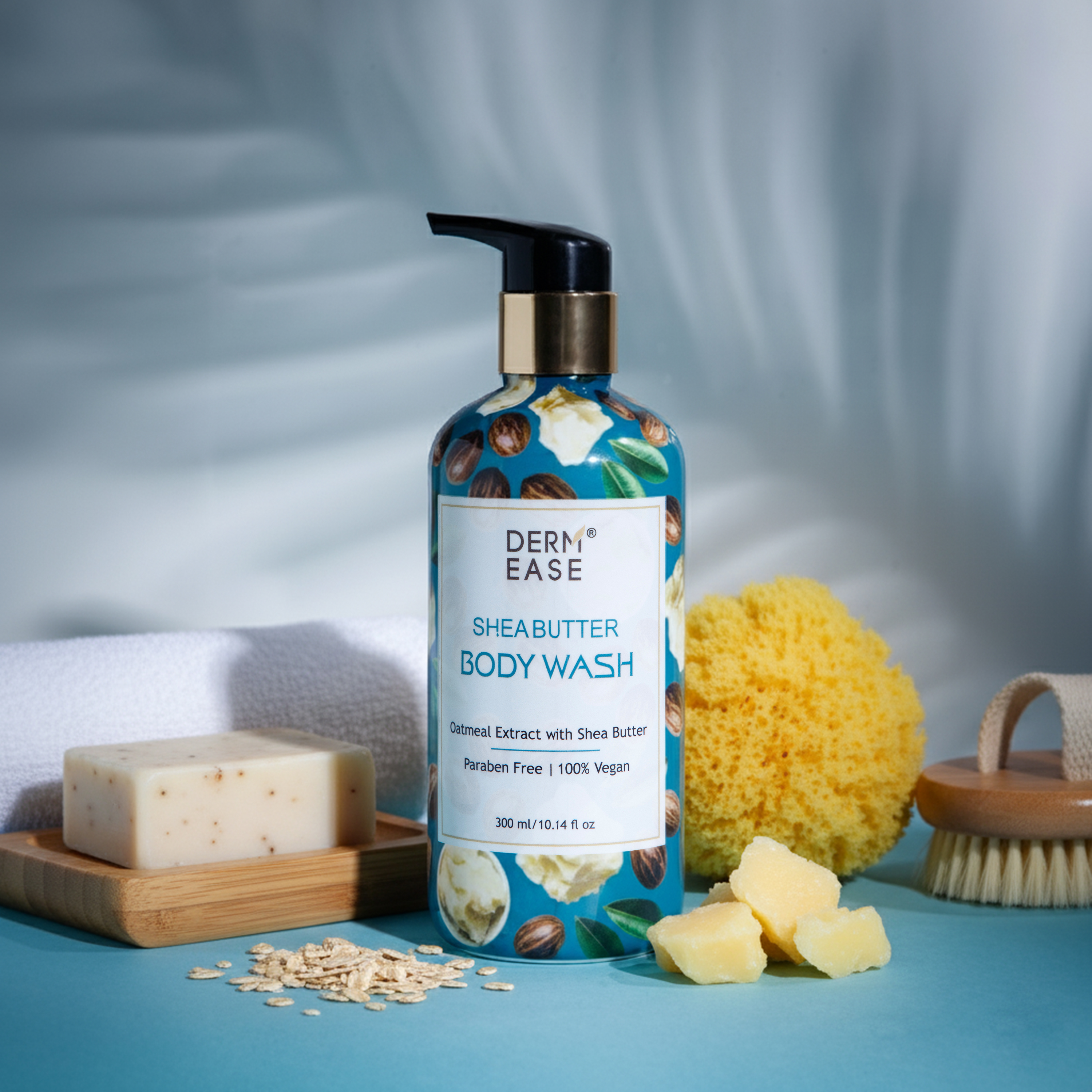 DERM EASE SHEA BUTTER BODY WASH