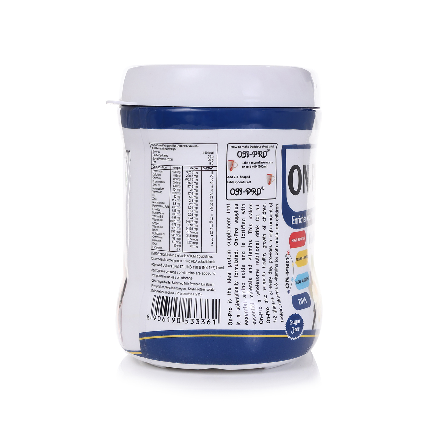 ON PRO Vanilla Protein Powder 