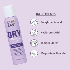 DERM EASE DRY SHAMPOO