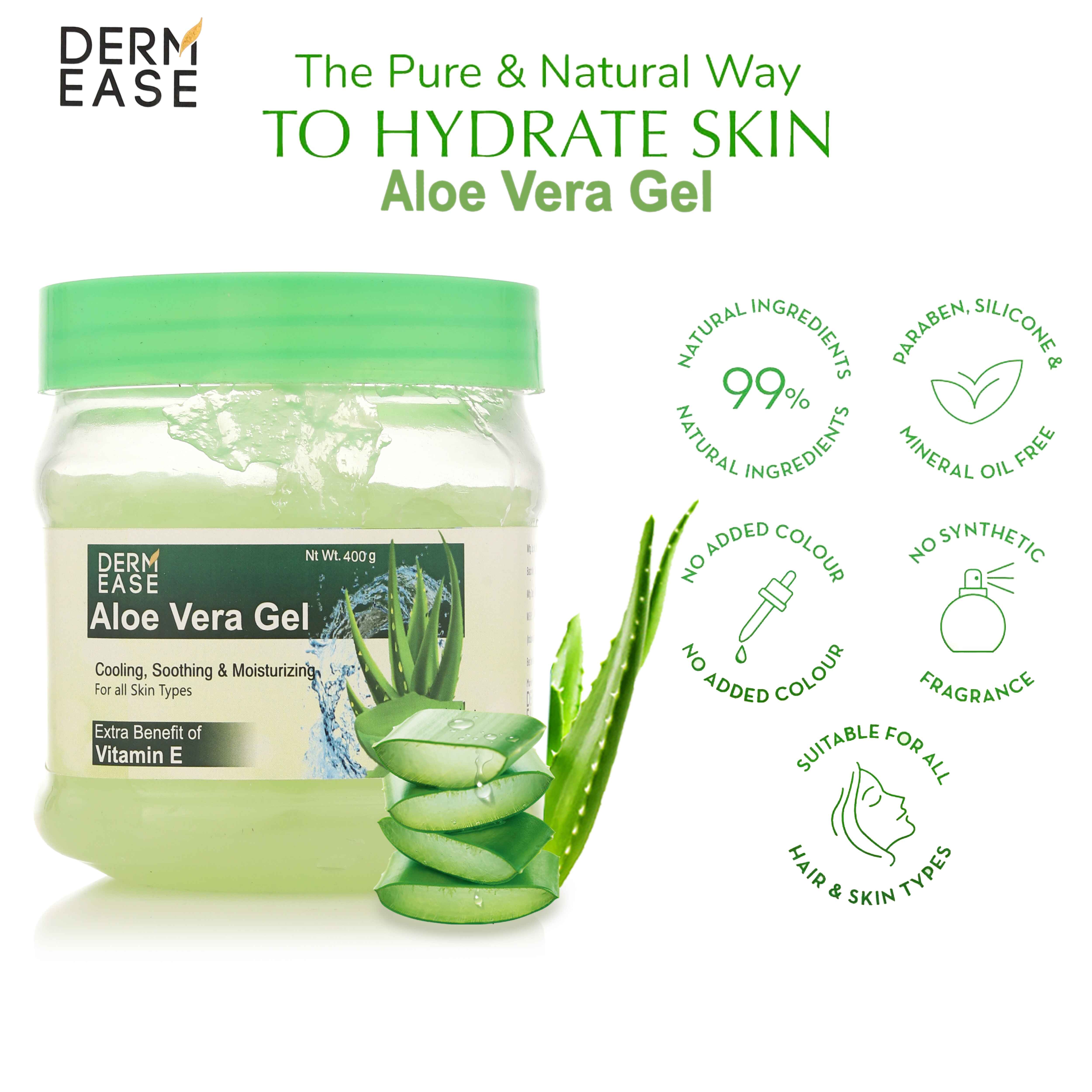 ALOE VERA GEL JAR 400GM