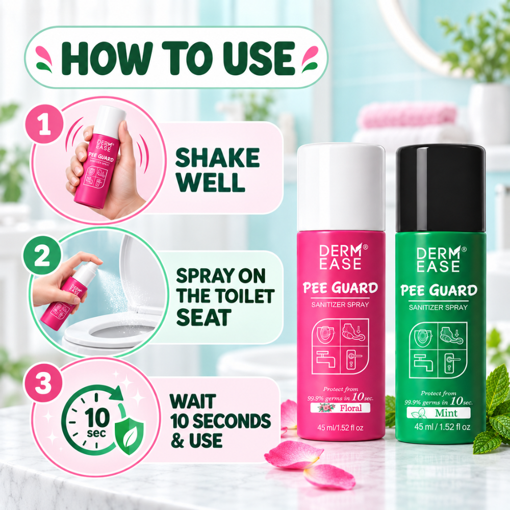 Pee Gaurd Floral and Pee Gaurd Mint 45 ml