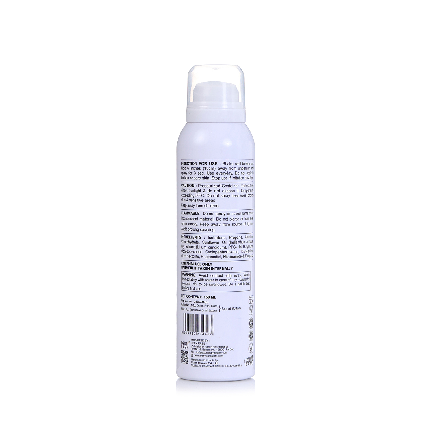 SPOT CARE MOISTURIZING SPRAY