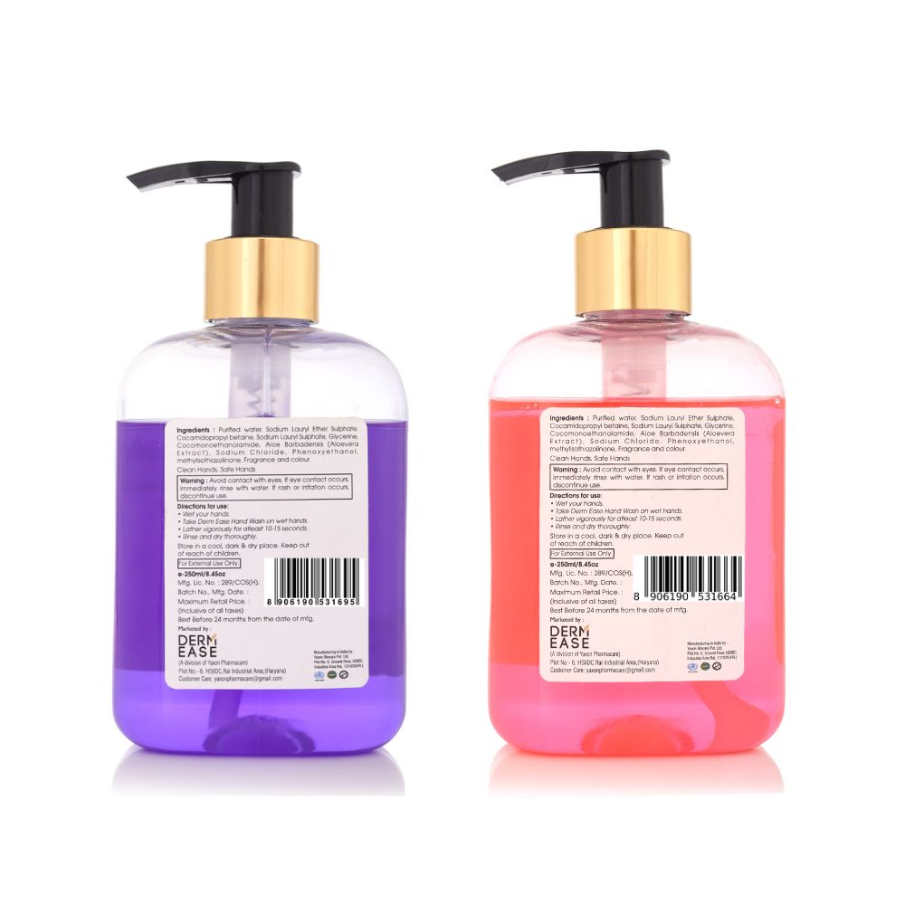 COMBO LAVENDER & ROSE HAND WASH(250ml)